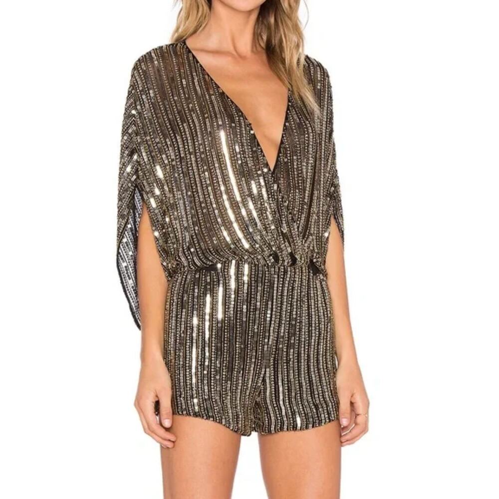 Parker Sequin jumpsuit Kimora XS Revolve